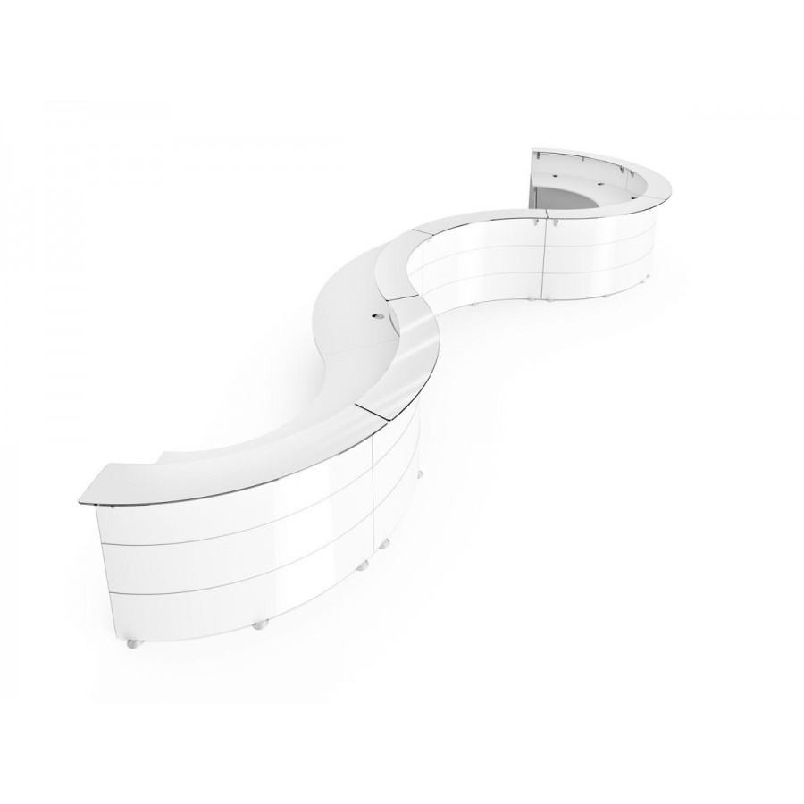 Mobilier receptie Della Valentina Office DV701 Abako